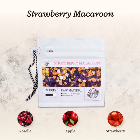 Strawberry Macaroon Fruit Tea