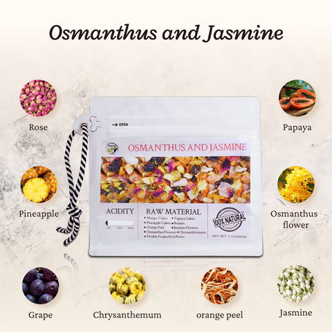 Osmanthus and Jasmine Fruit Tea