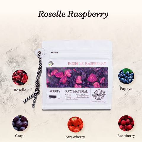 Roselle Raspberry Fruit Tea